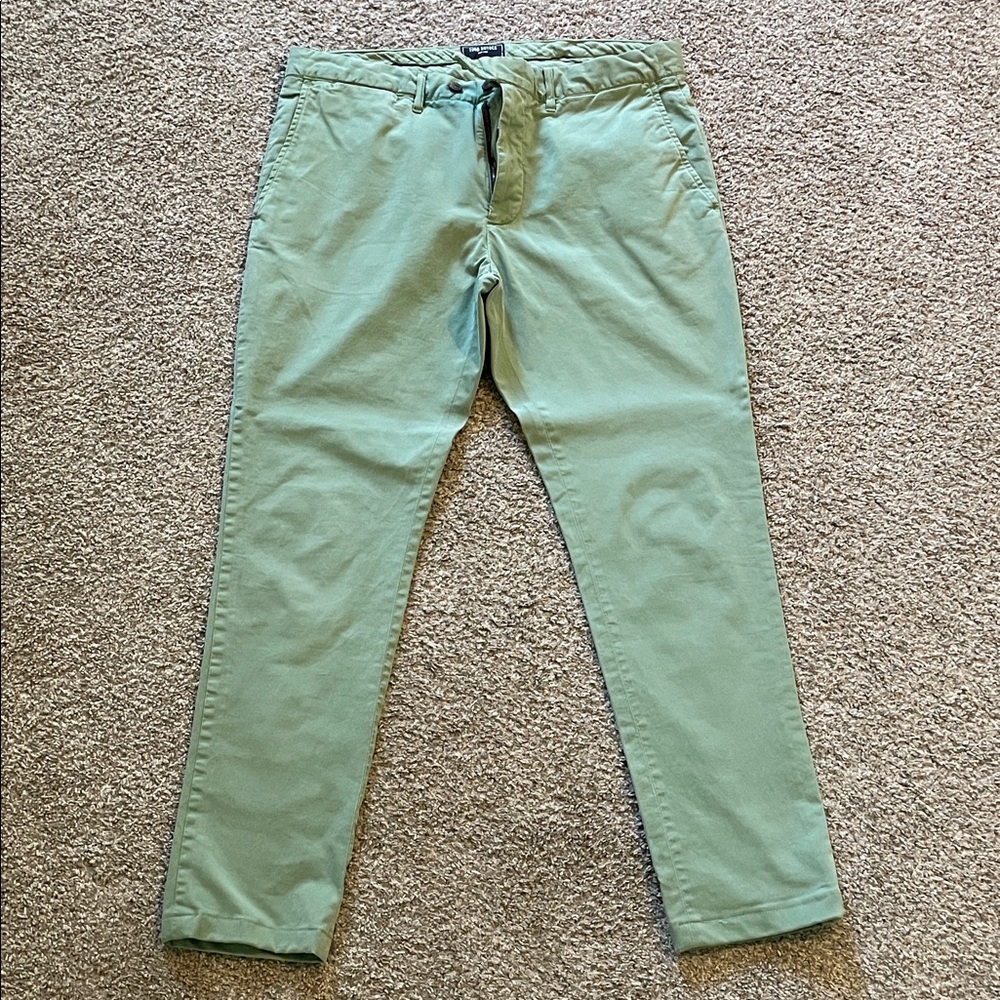 Todd Snyder Mint Chinos